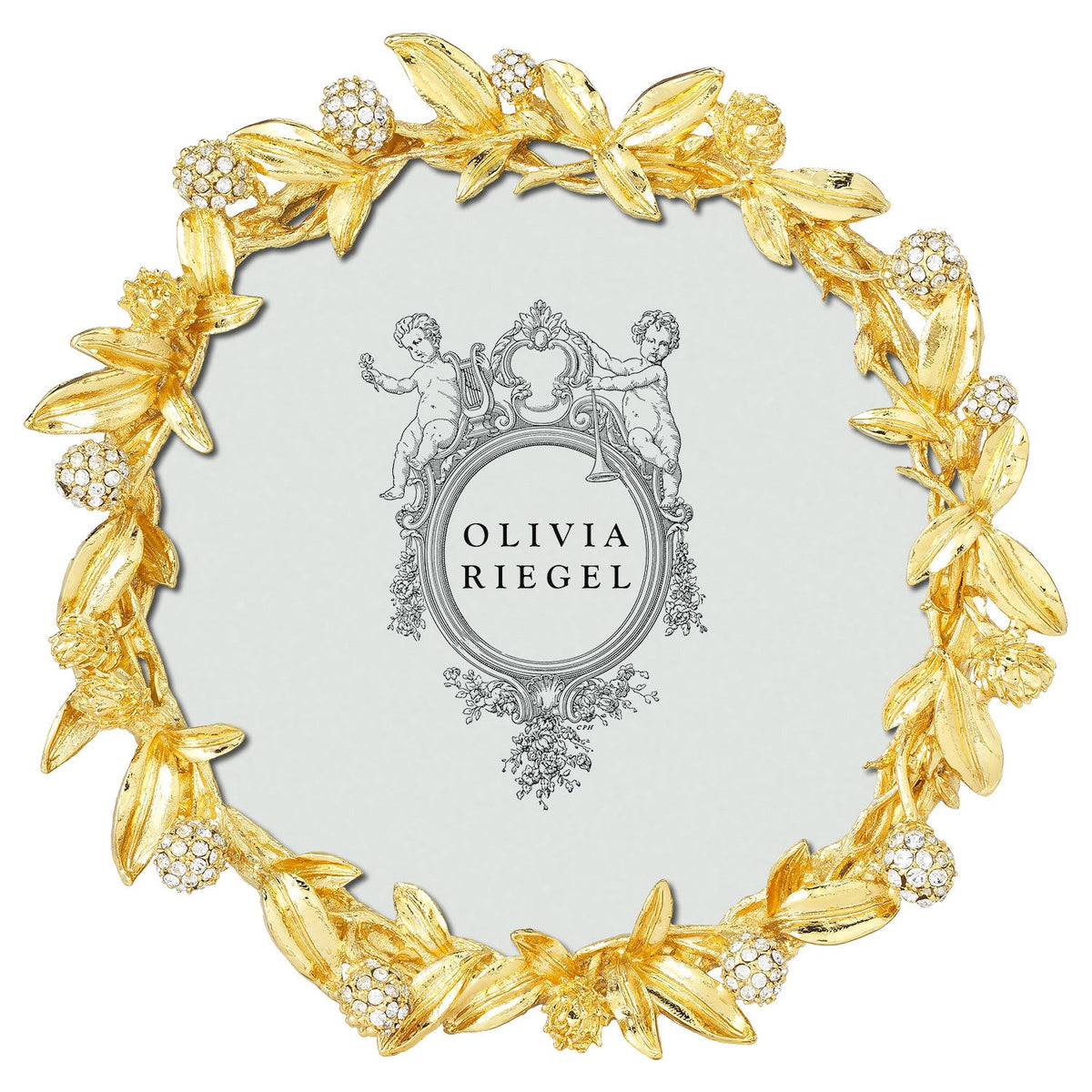 Cornelia  4.5" Round Picture Frame