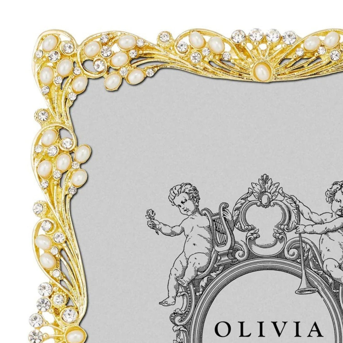 Audrey 5" x 7" Picture Frame, Gold