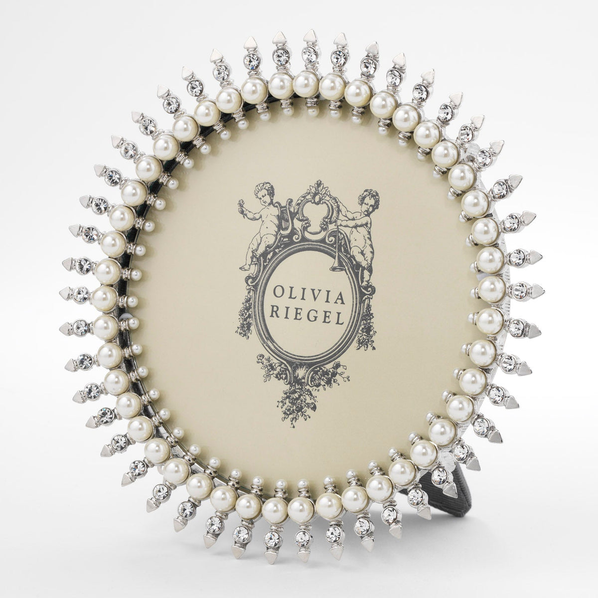 Pearl Jubilee 5" Round Picture Frame