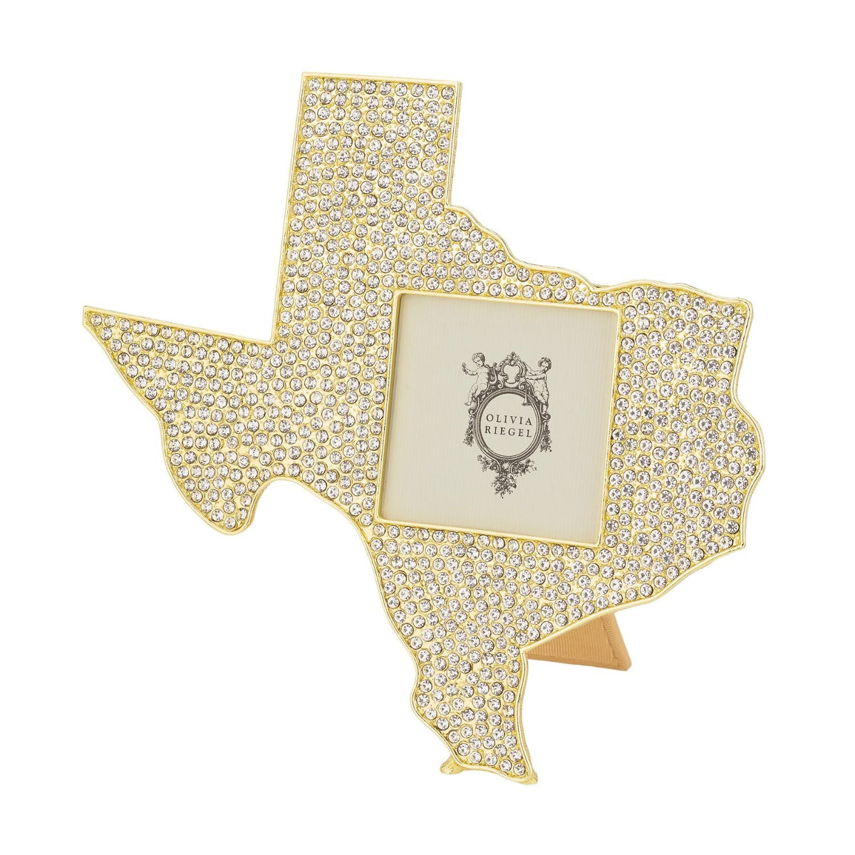 Crystal Texas 3"x 3" Picture Frame