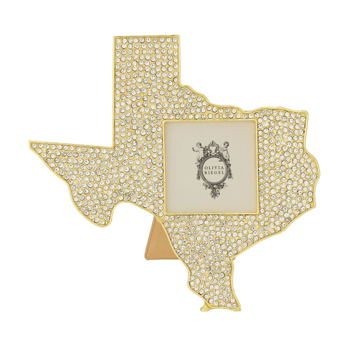 Crystal Texas 3"x 3" Picture Frame