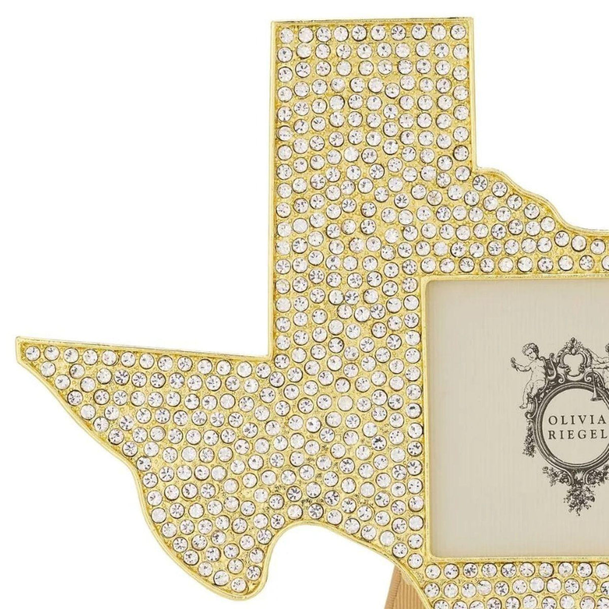 Crystal Texas 3"x 3" Picture Frame