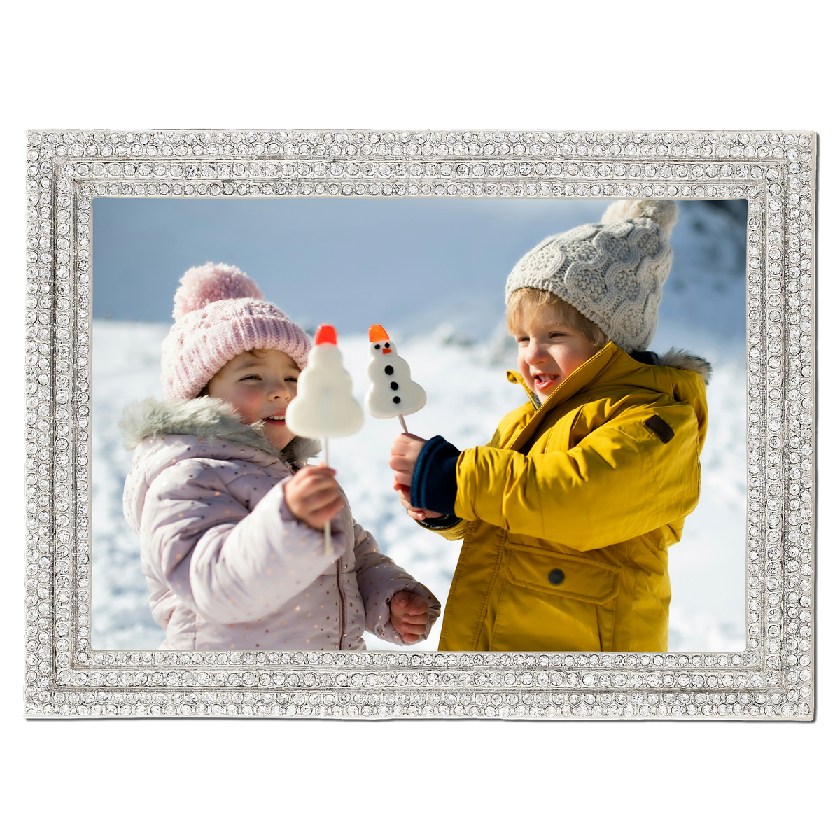 Classic Crystal Pavé Picture Frame