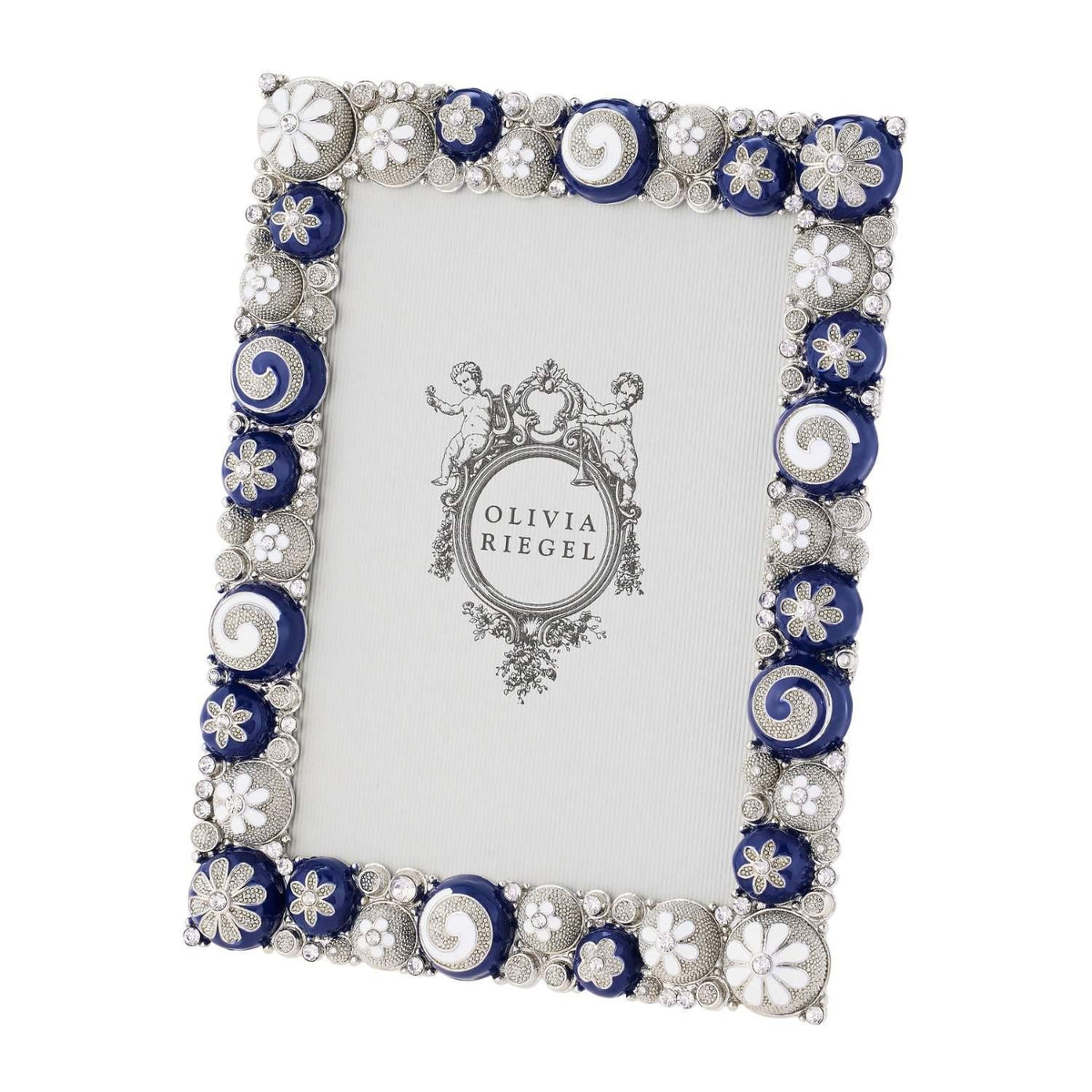 Blue & White Charisma 5" x 7" Picture Frame
