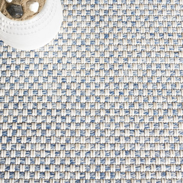 Blue / Ivory