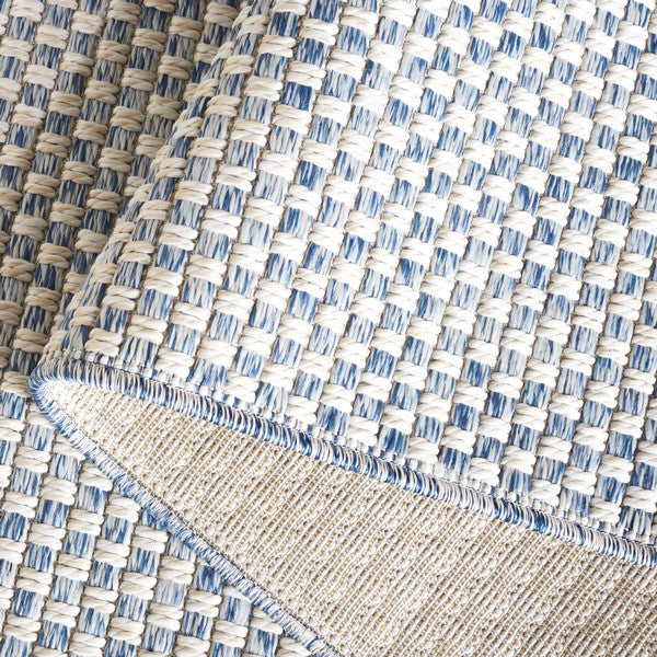 Blue / Ivory