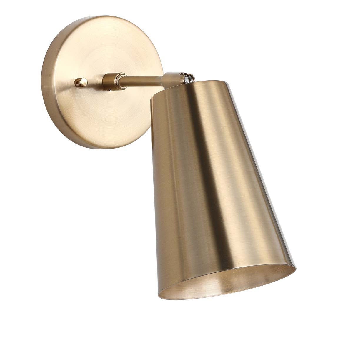 Leonardo Wall Sconce | Safavieh - Brass Gold