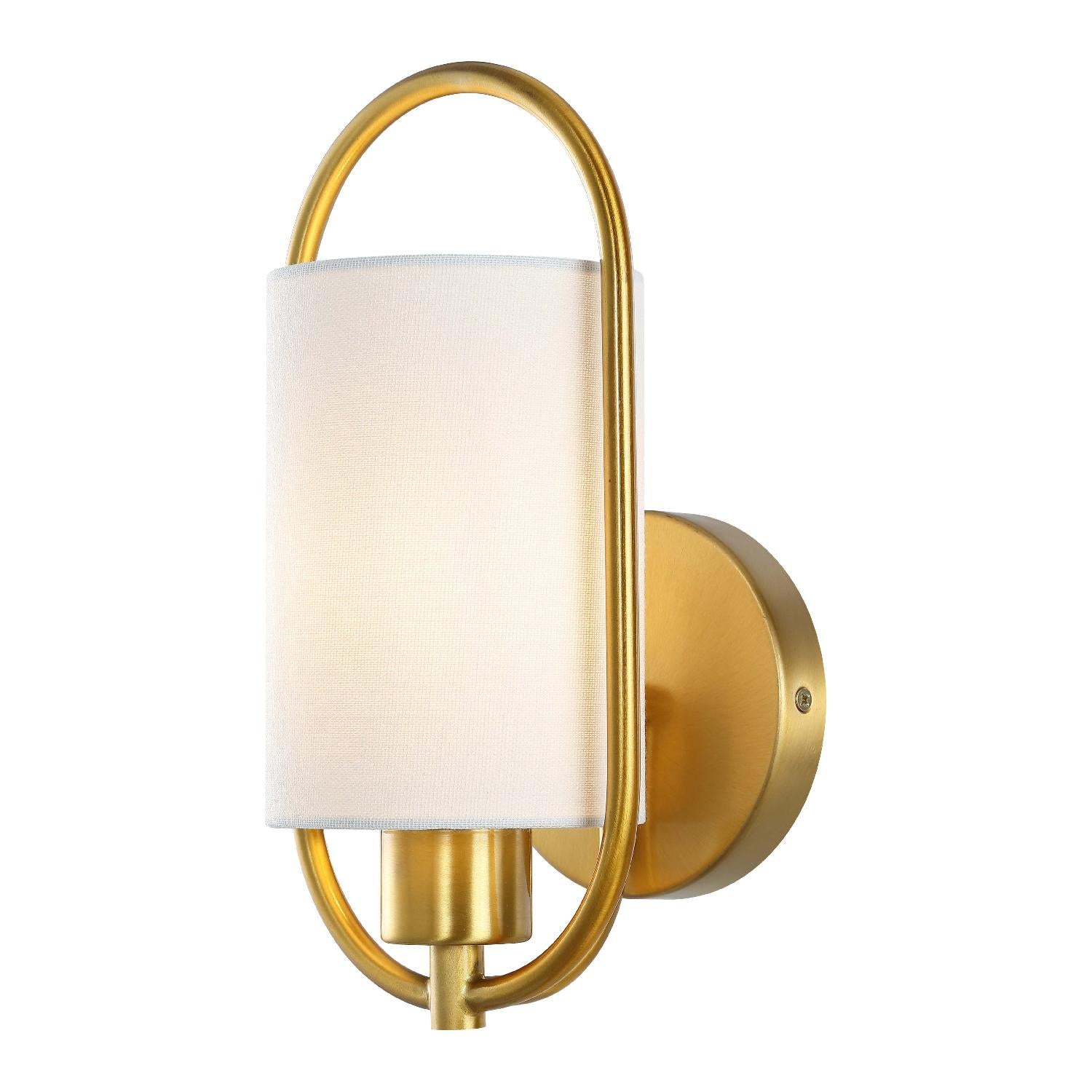 Haldea Wall Sconce | Safavieh - Brass