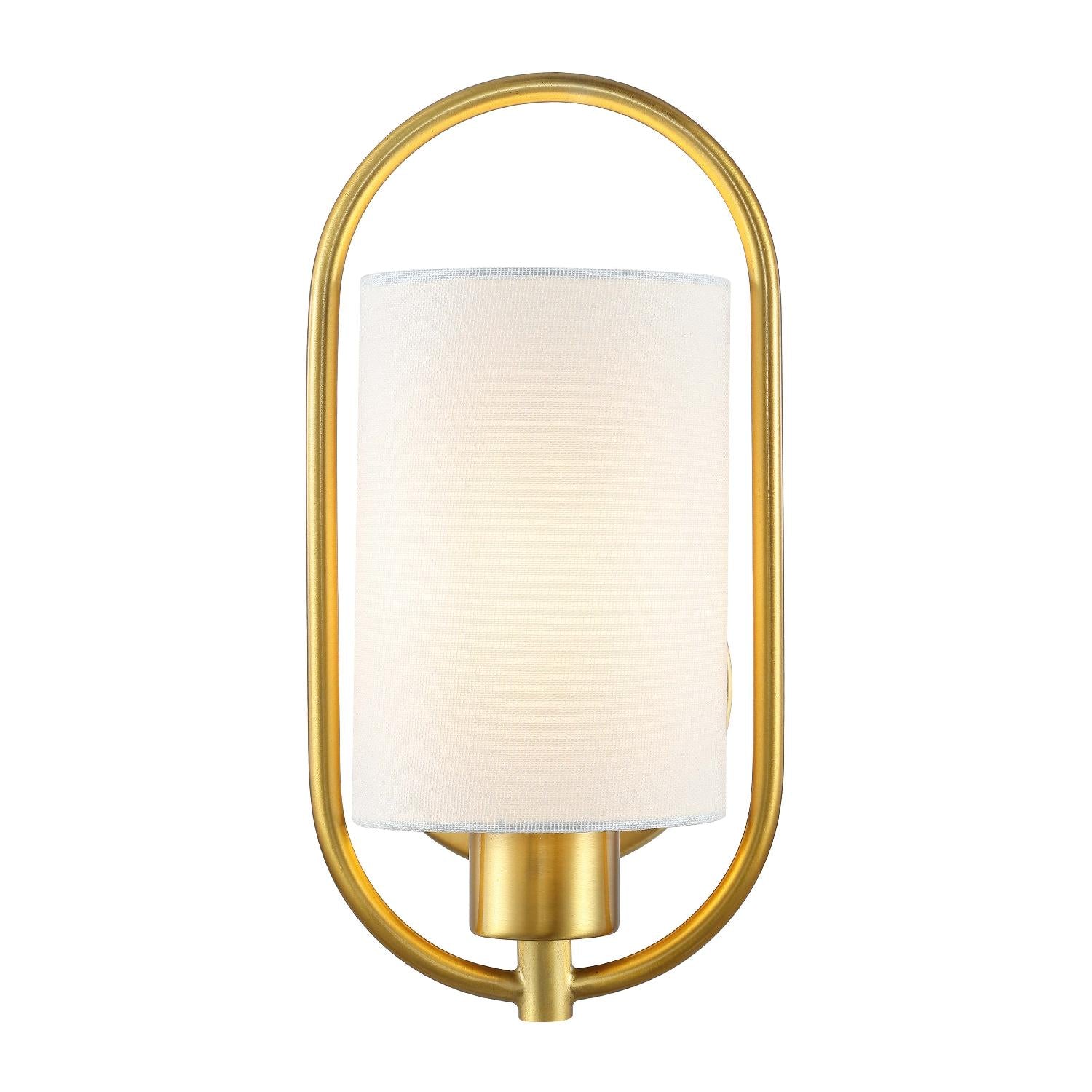 Haldea Wall Sconce | Safavieh - Brass