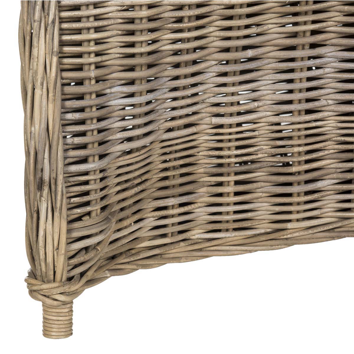 Safavieh Zane Wicker Club Chair - Grey