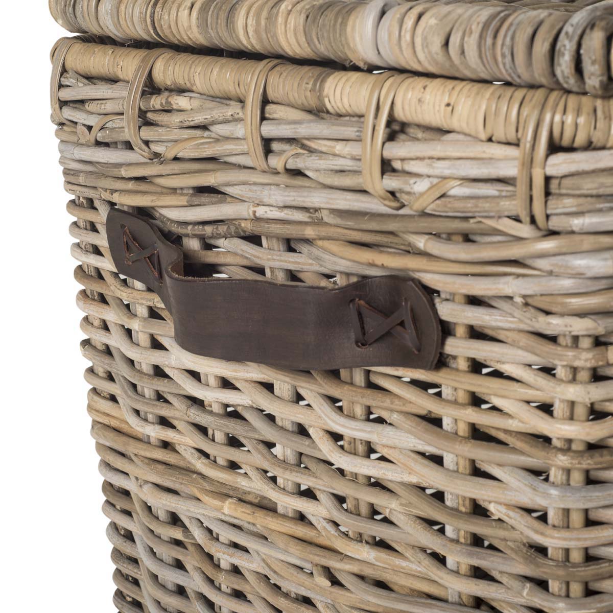 Safavieh Amancio Wicker Trunk - Grey