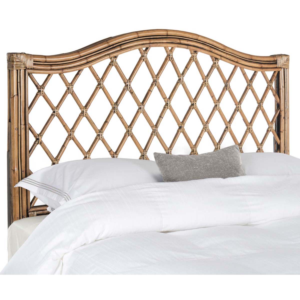 Safavieh Gabrielle Wicker Headboard - Brown/Multi