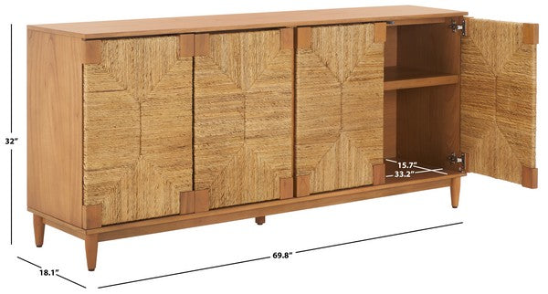 Safavieh Couture Roseanne Banana Stem Sideboard, SFV1310 - Natural