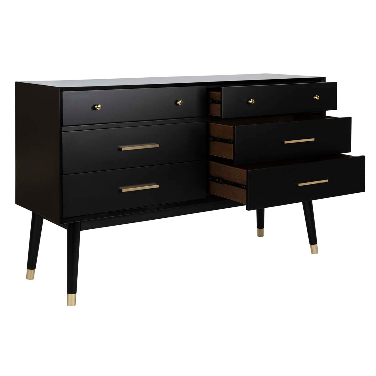 Madden Retro Dresser | Safavieh Couture - Black