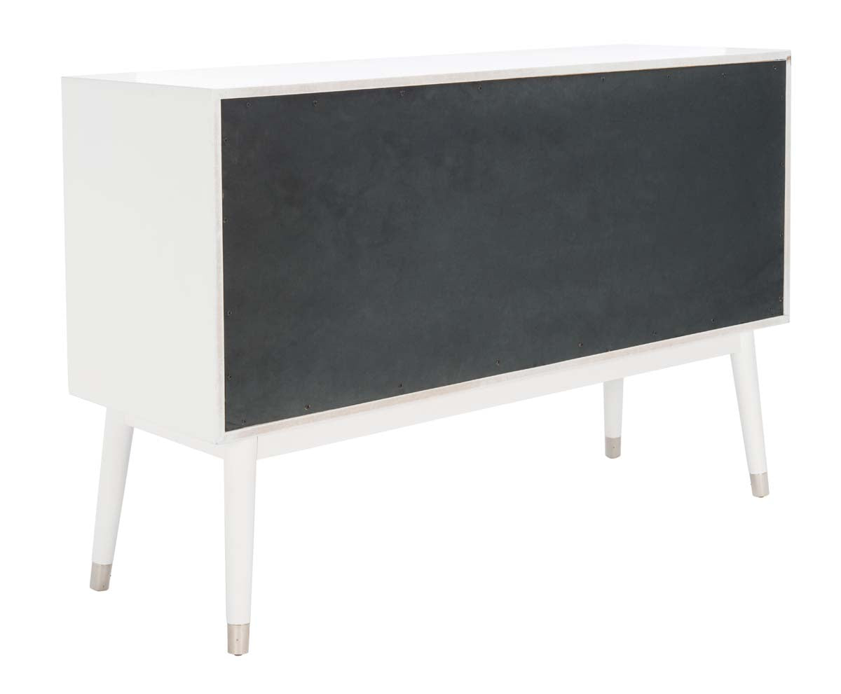 Madden Retro Dresser | Safavieh Couture - White / Silver