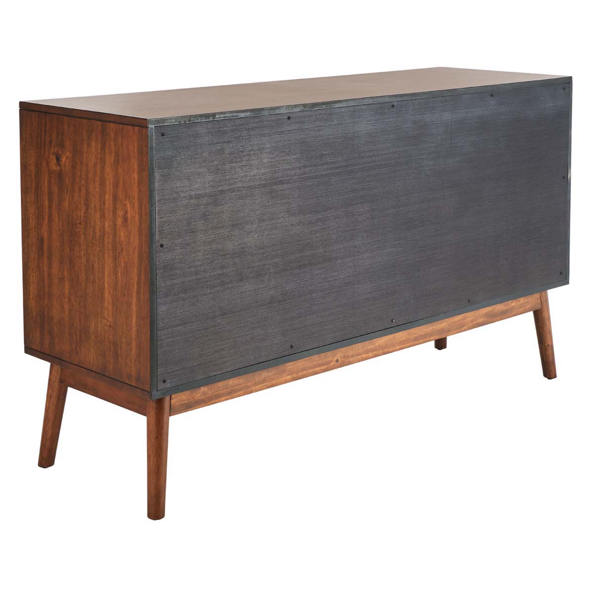 Donald 6 Drawer Dresser | Safavieh - Dark Walnut