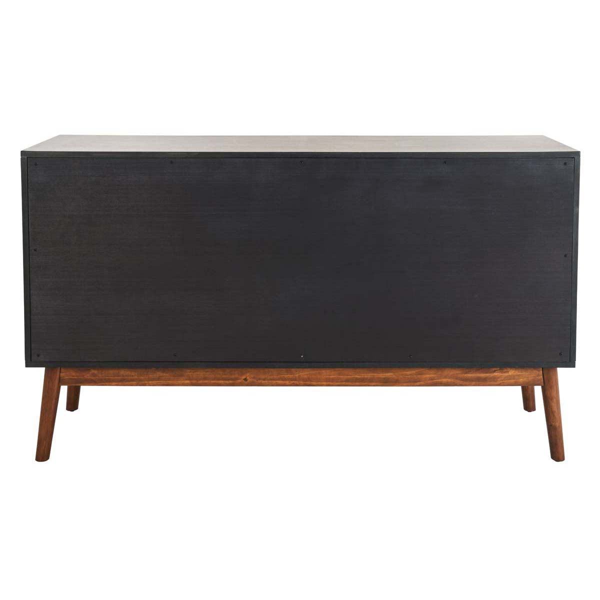 Donald 6 Drawer Dresser | Safavieh - Dark Walnut