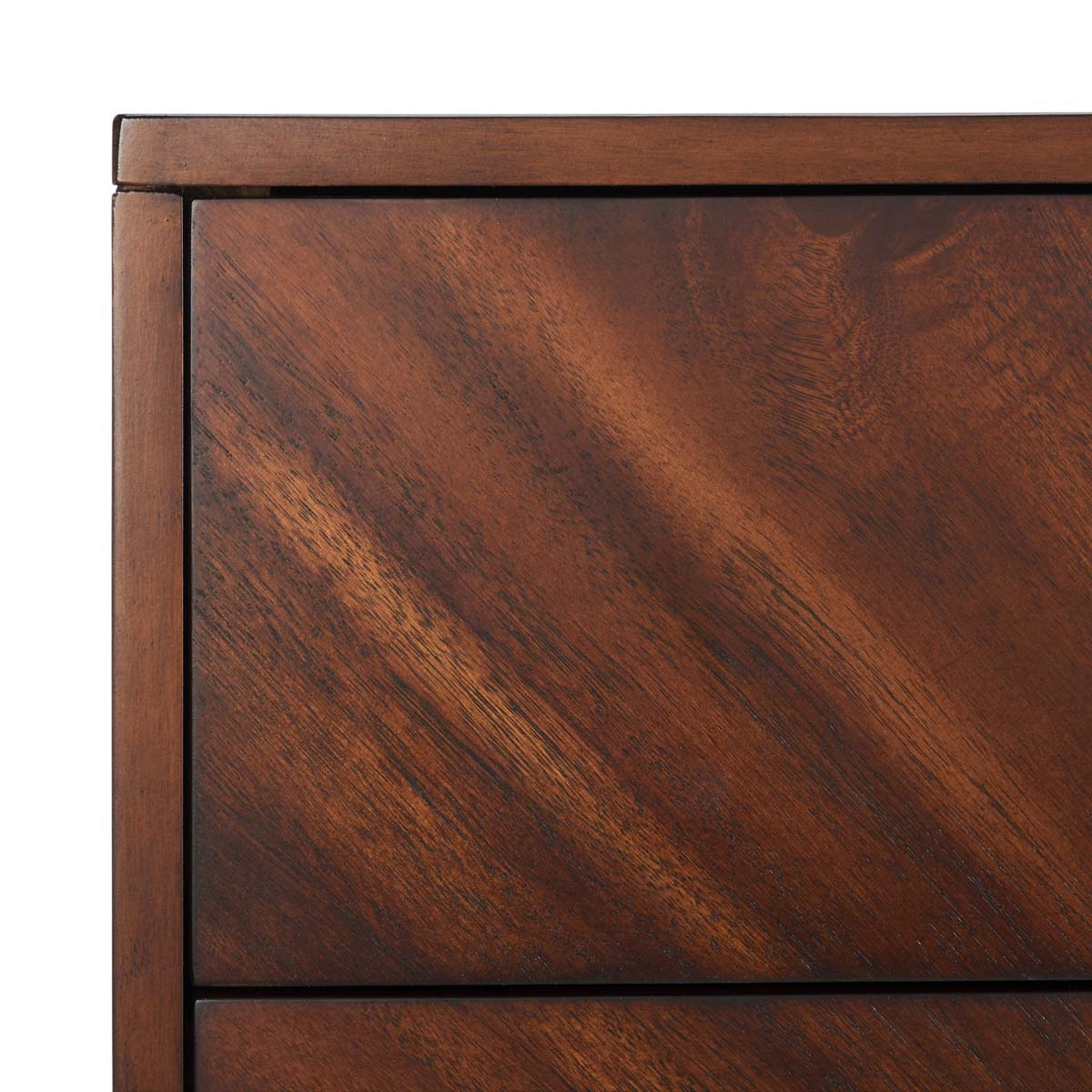 Donald 6 Drawer Dresser | Safavieh - Dark Walnut