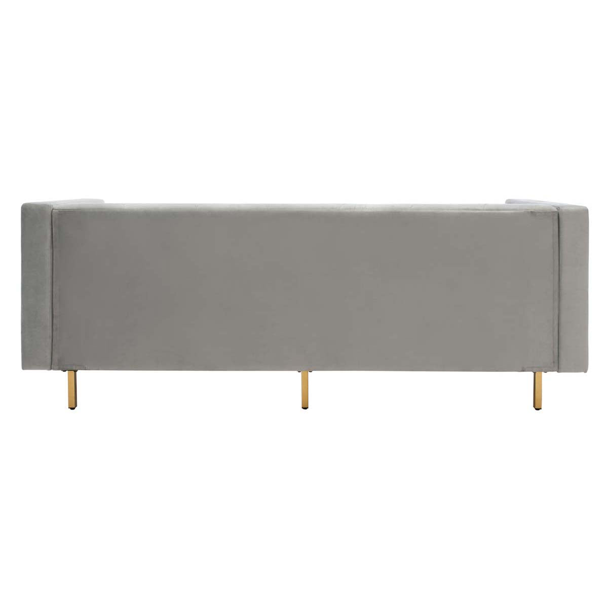 Safavieh Couture Konrad Velvet Sofa - Grey