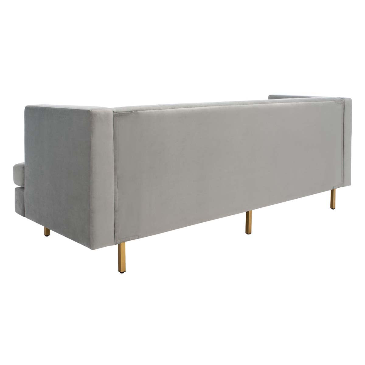 Safavieh Couture Konrad Velvet Sofa - Grey