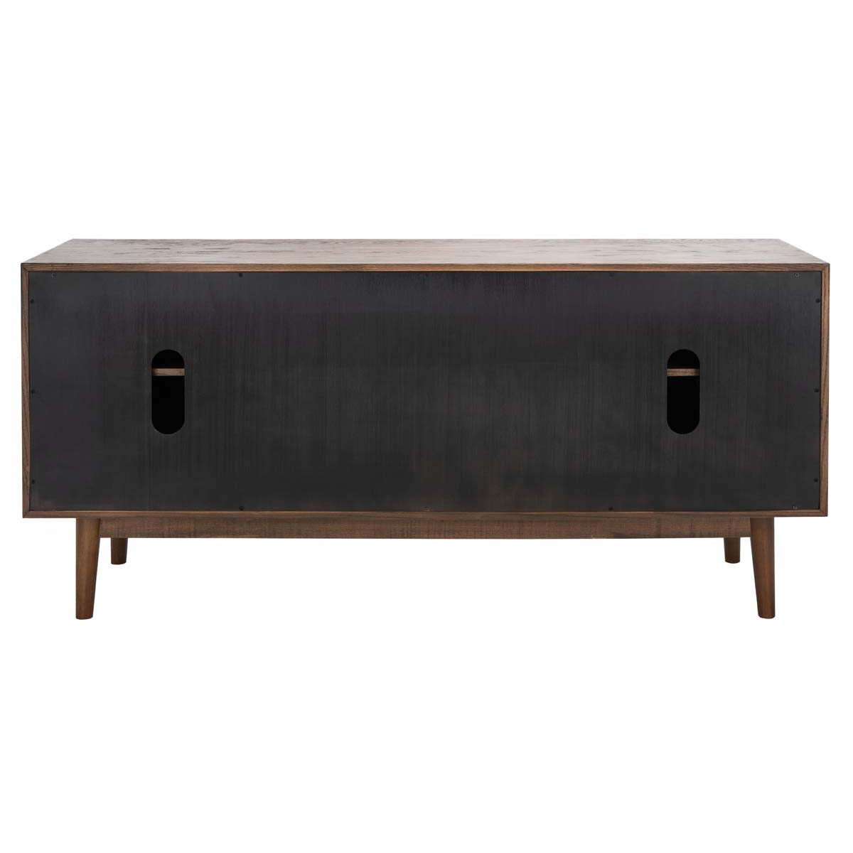 Elissa Mid-Century Large Media Stand | Safavieh Couture - SFV2115 -  Medium Oak