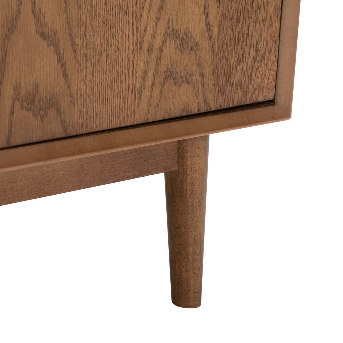 Elissa Mid-Century Small Media Stand | Safavieh Couture - SFV2116 - Medium Oak