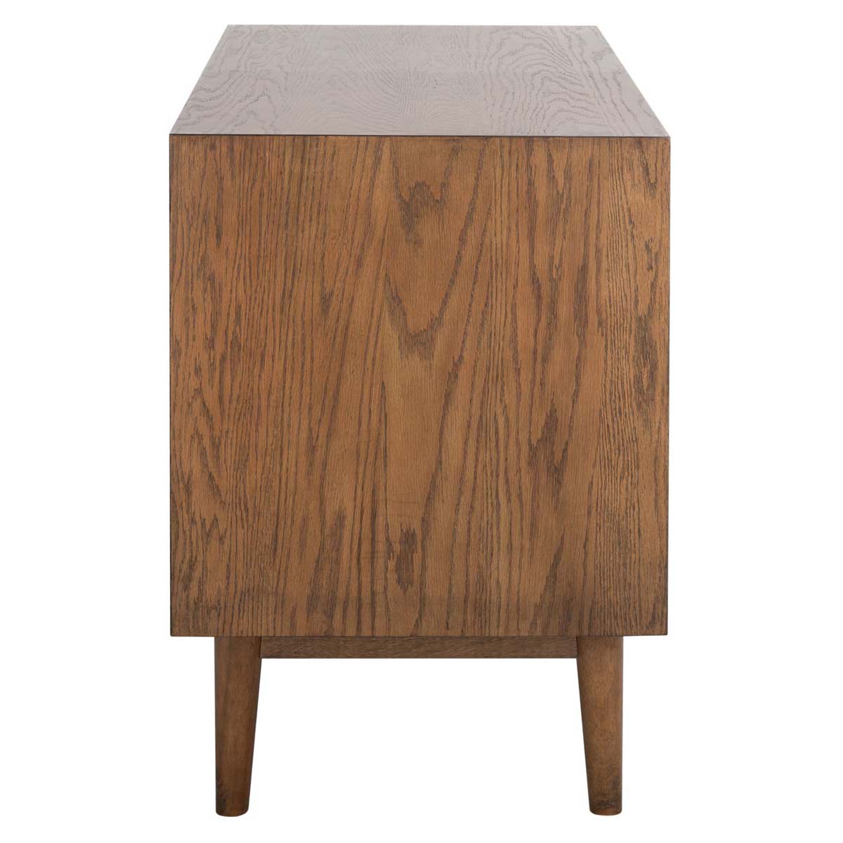 Elissa Mid-Century Small Media Stand | Safavieh Couture - SFV2116 - Medium Oak