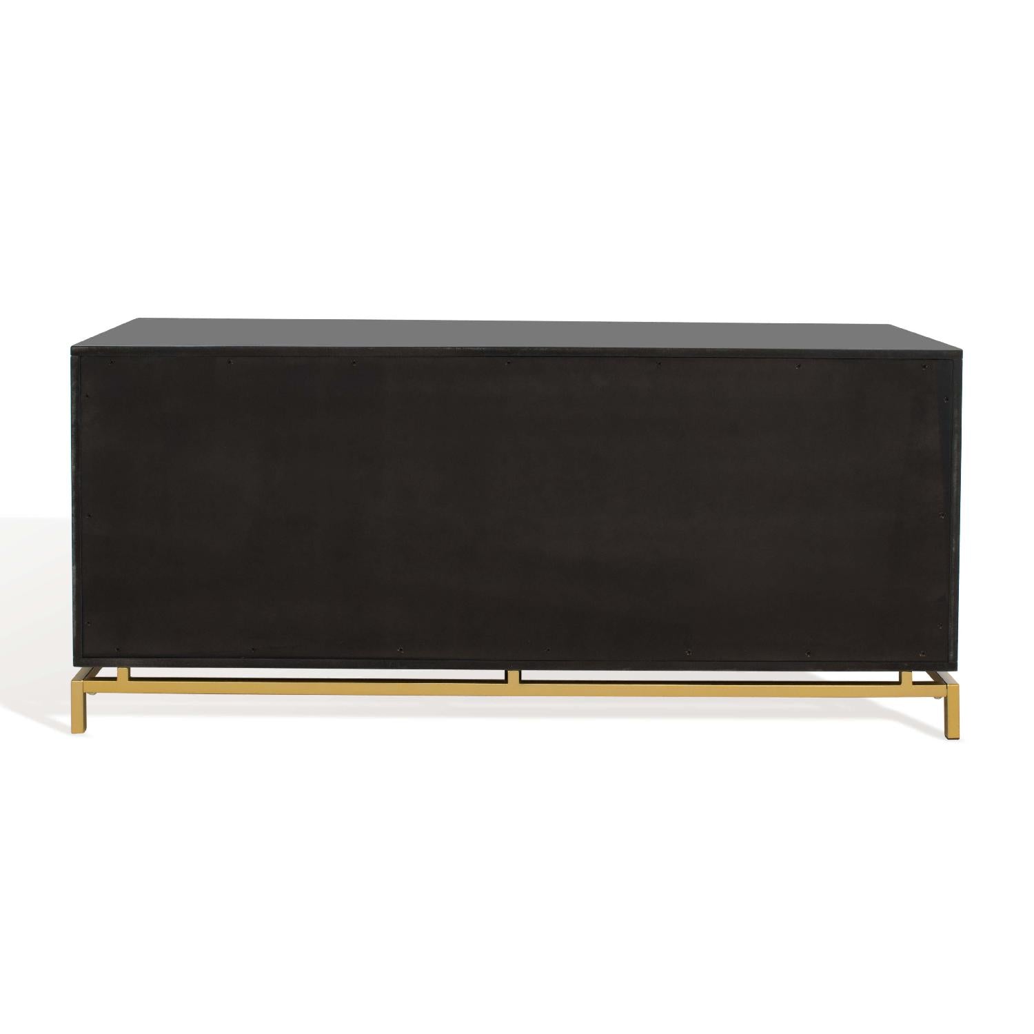 Claudette 4 Drawer Dresser | Safavieh Couture - Black