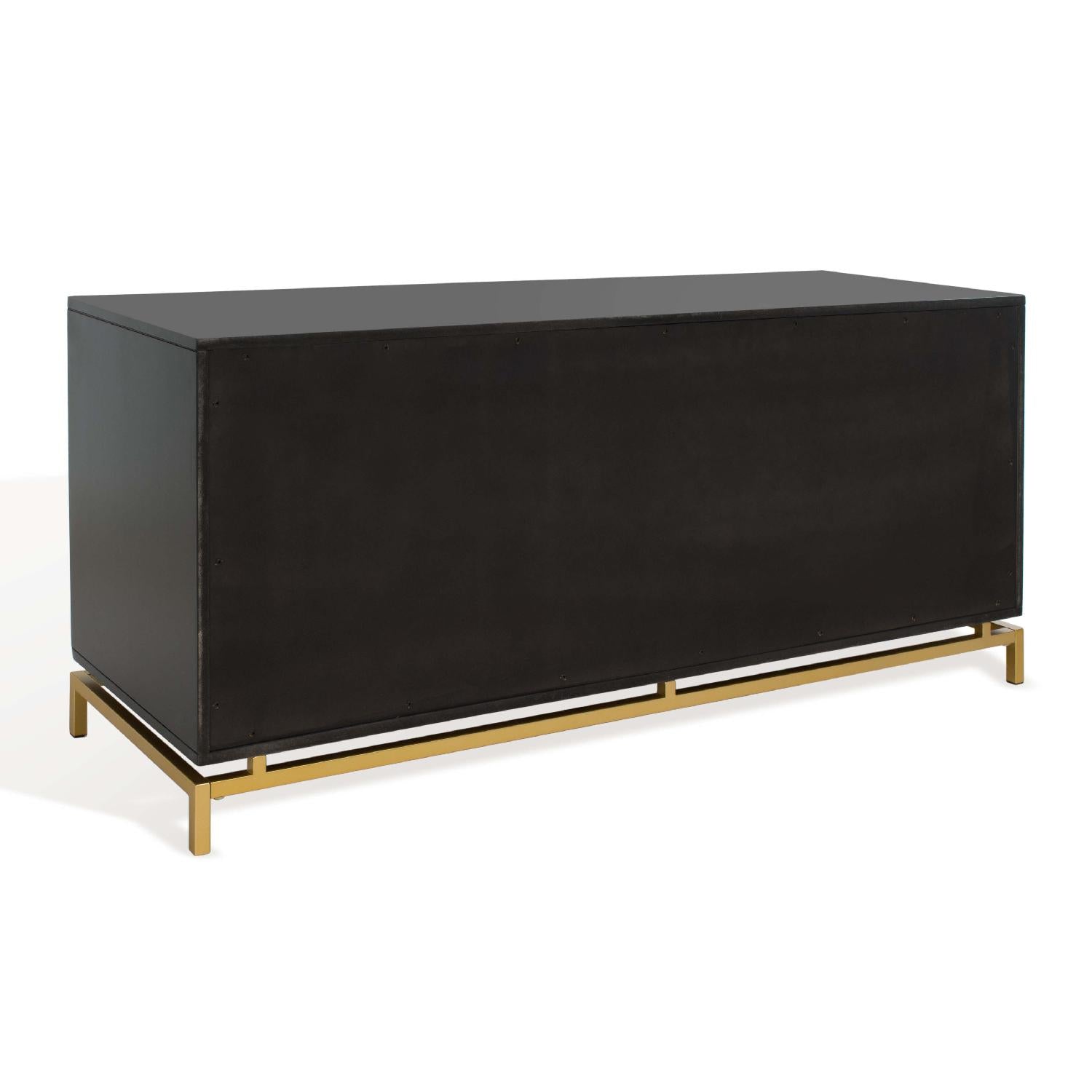 Claudette 4 Drawer Dresser | Safavieh Couture - Black