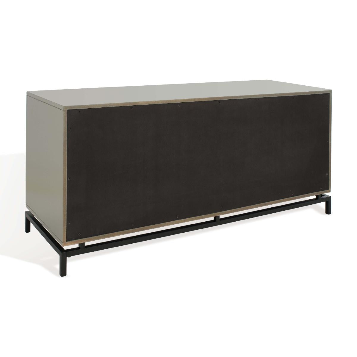 Claudette 4 Drawer Dresser | Safavieh Couture - Dark Grey