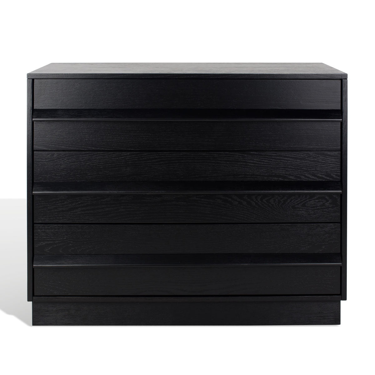 Deirdra 3 Drawer Wood Chest | Safavieh Couture - SFV2138 - Black