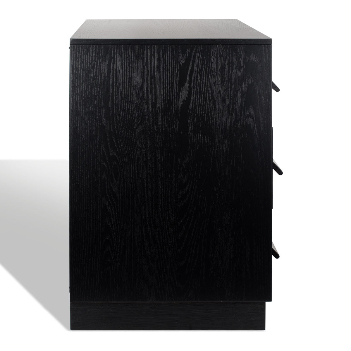 Deirdra 3 Drawer Wood Chest | Safavieh Couture - SFV2138 - Black