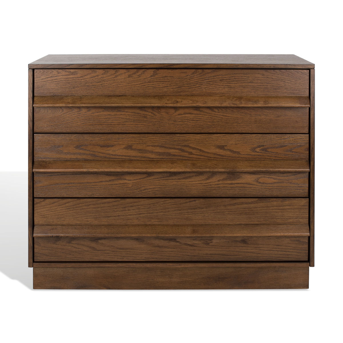 Deirdra 3 Drawer Wood Chest | Safavieh Couture - SFV2138 - Medium Oak