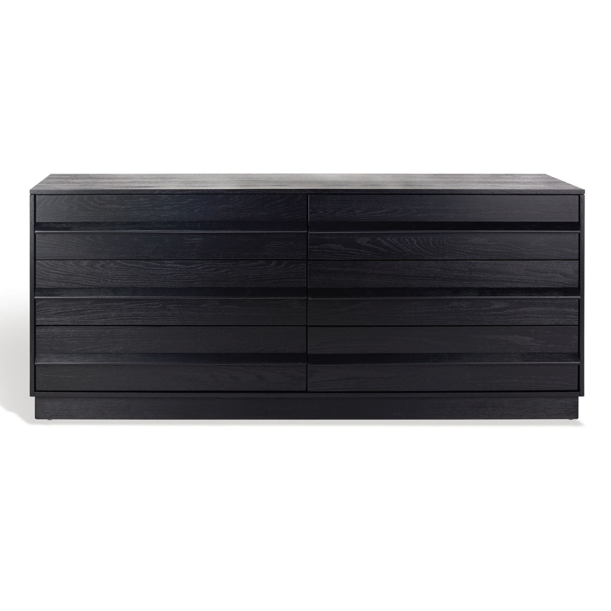 Deirdra 6 Drawer Wood Dresser | Safavieh Couture - SFV2139 - Black