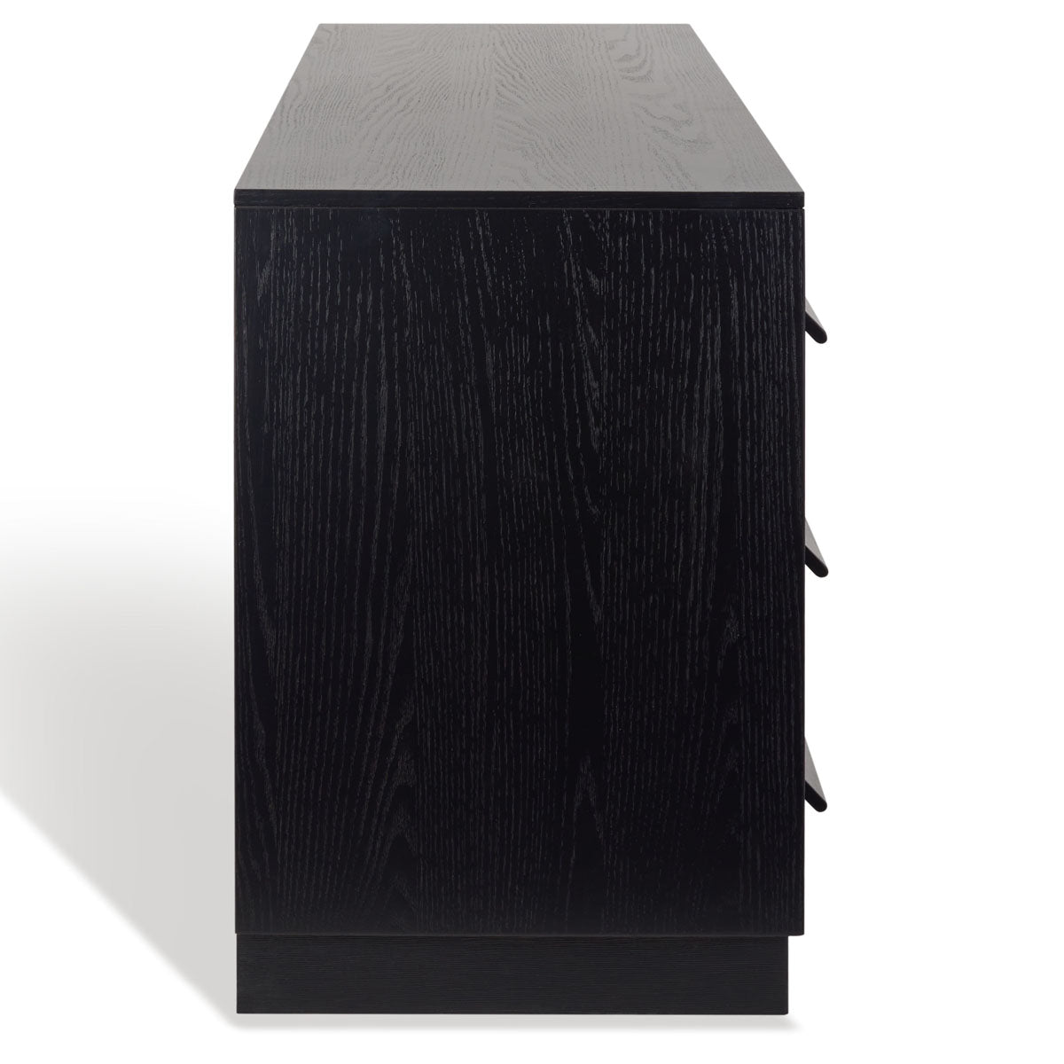 Deirdra 6 Drawer Wood Dresser | Safavieh Couture - SFV2139 - Black