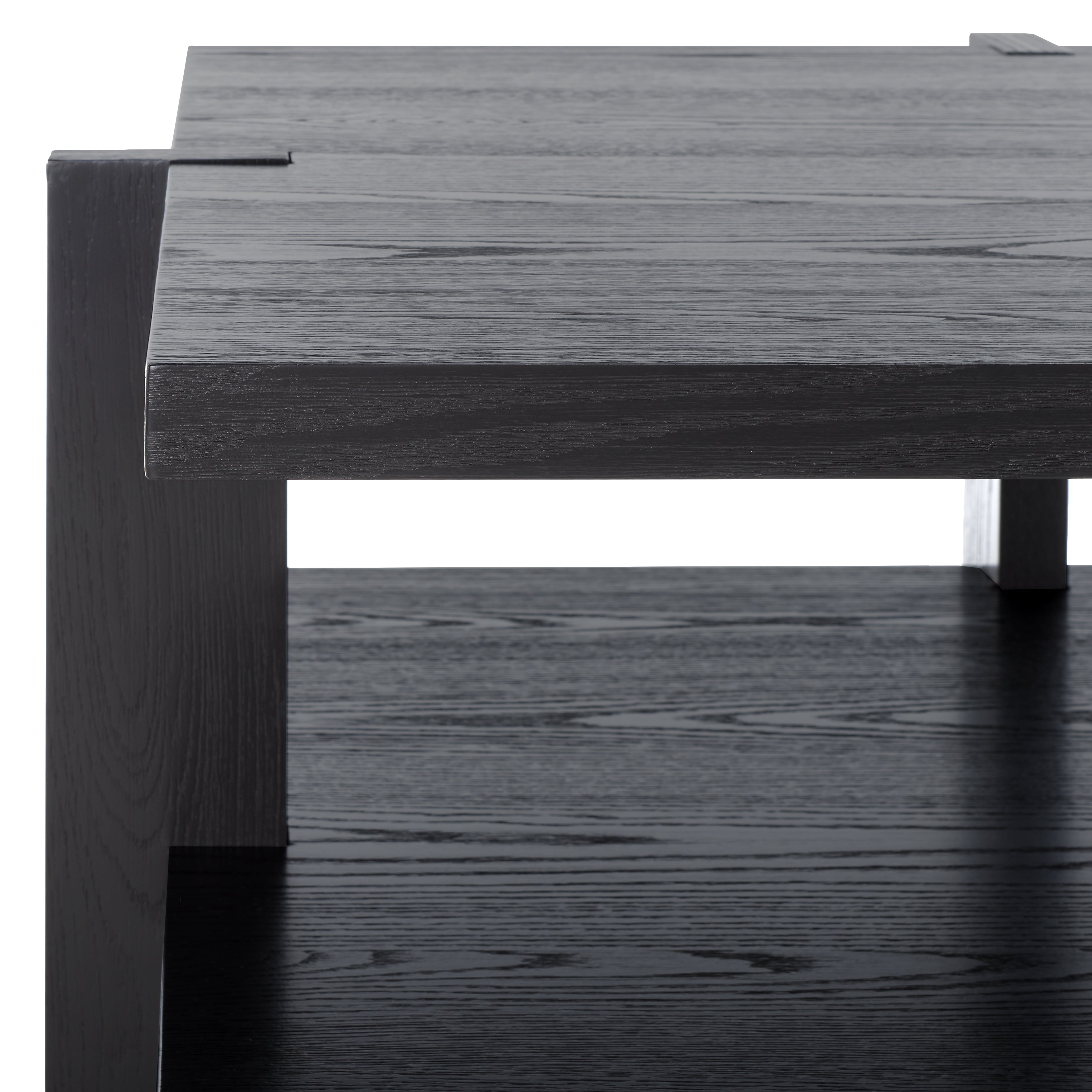 Safavieh Couture Quigley Square Wood Coffee Table, SFV2150 - Black