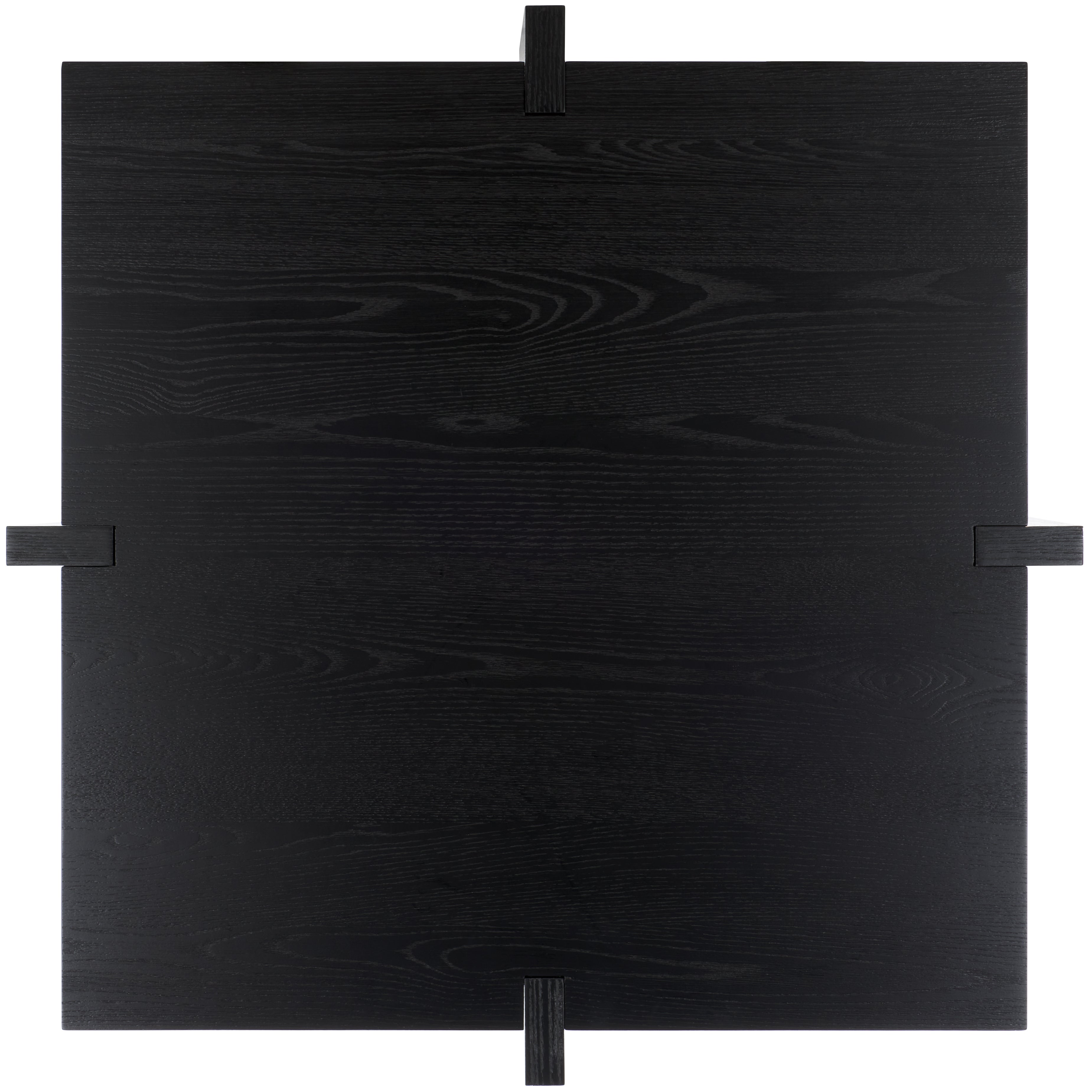 Safavieh Couture Quigley Square Wood Coffee Table, SFV2150 - Black