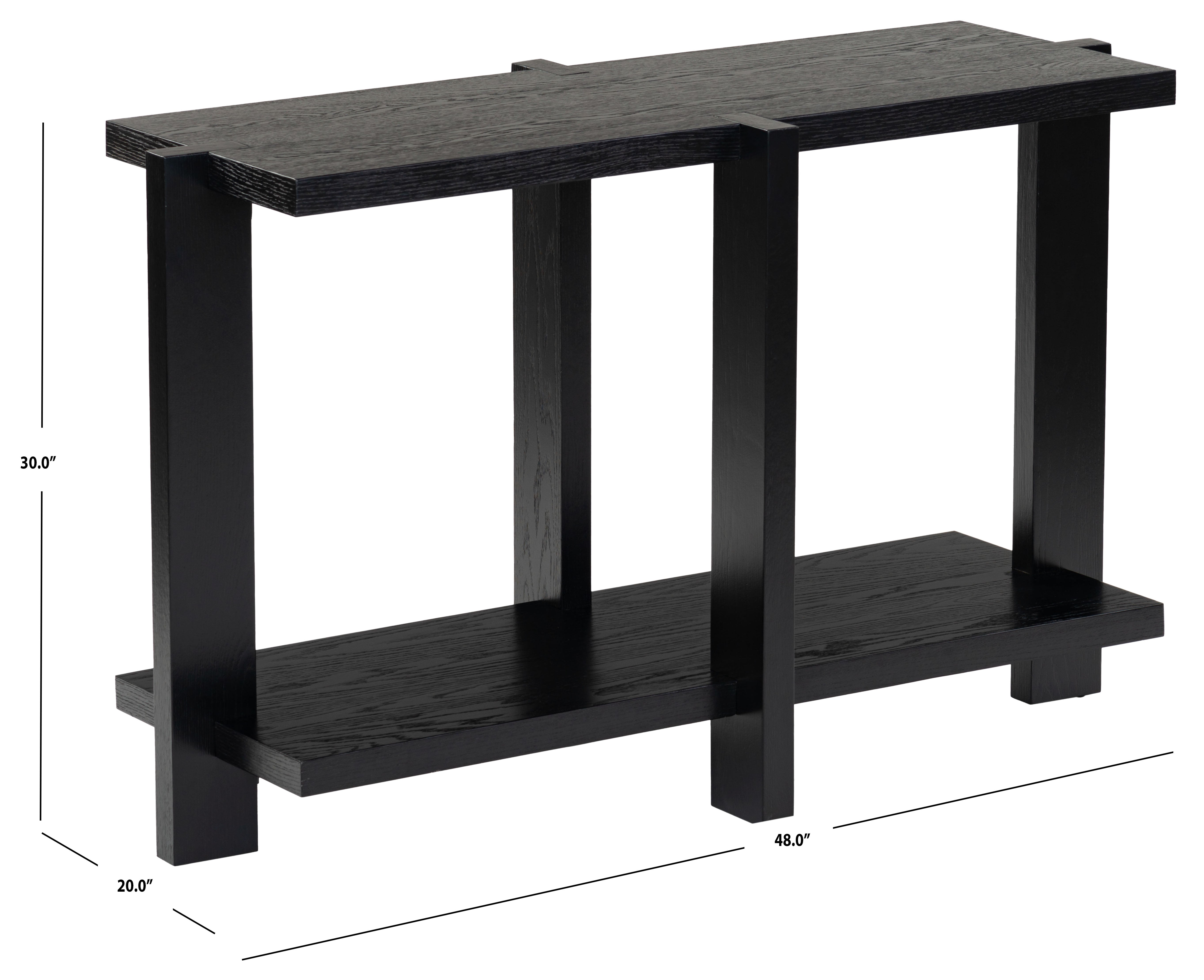 Quigley Rectangle Wood Console Table | Safavieh Couture - SFV2168