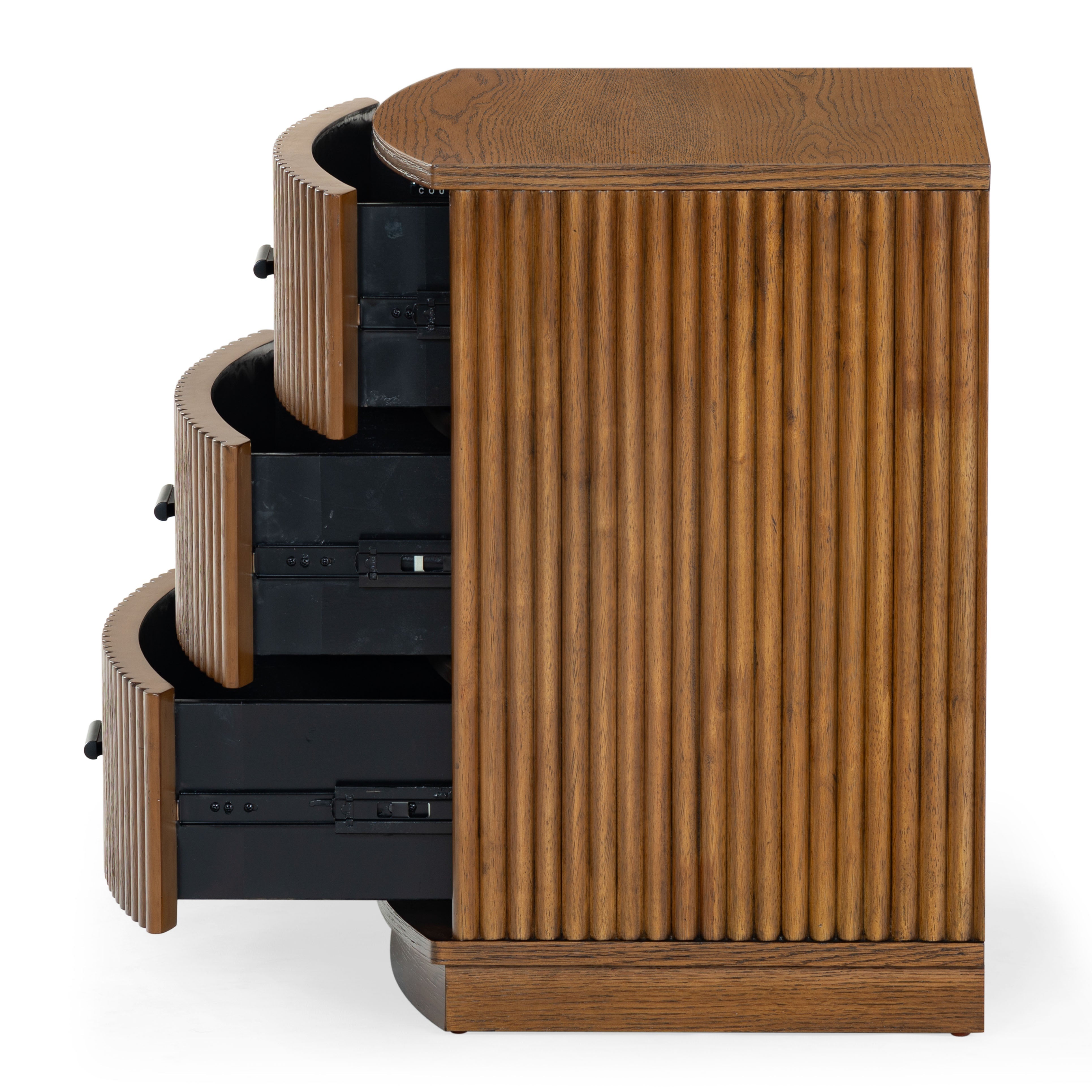 Medium Oak / Black