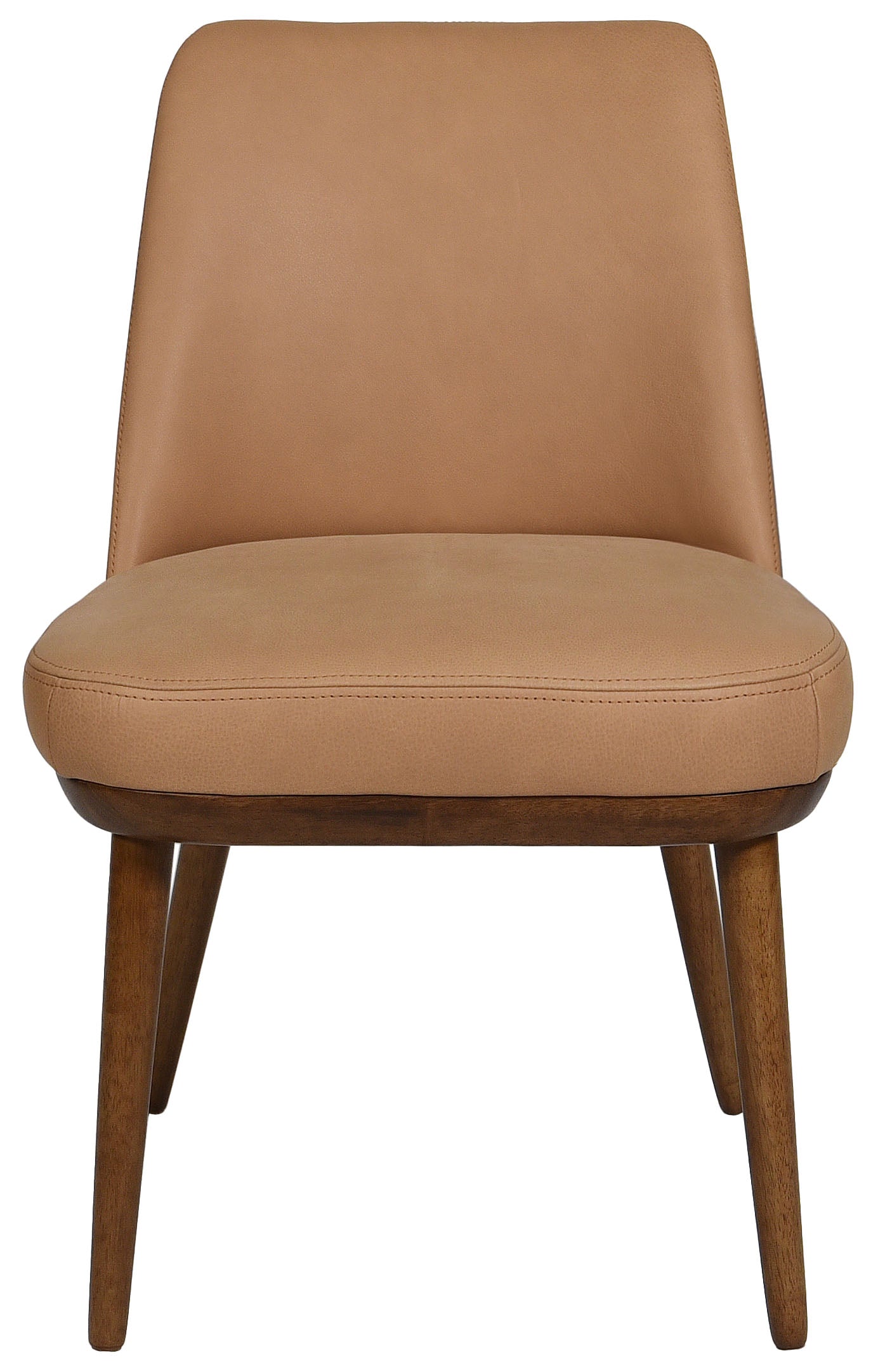 Safavieh Couture Normandy Leather Dining Chair (Set of 2), SFV2400