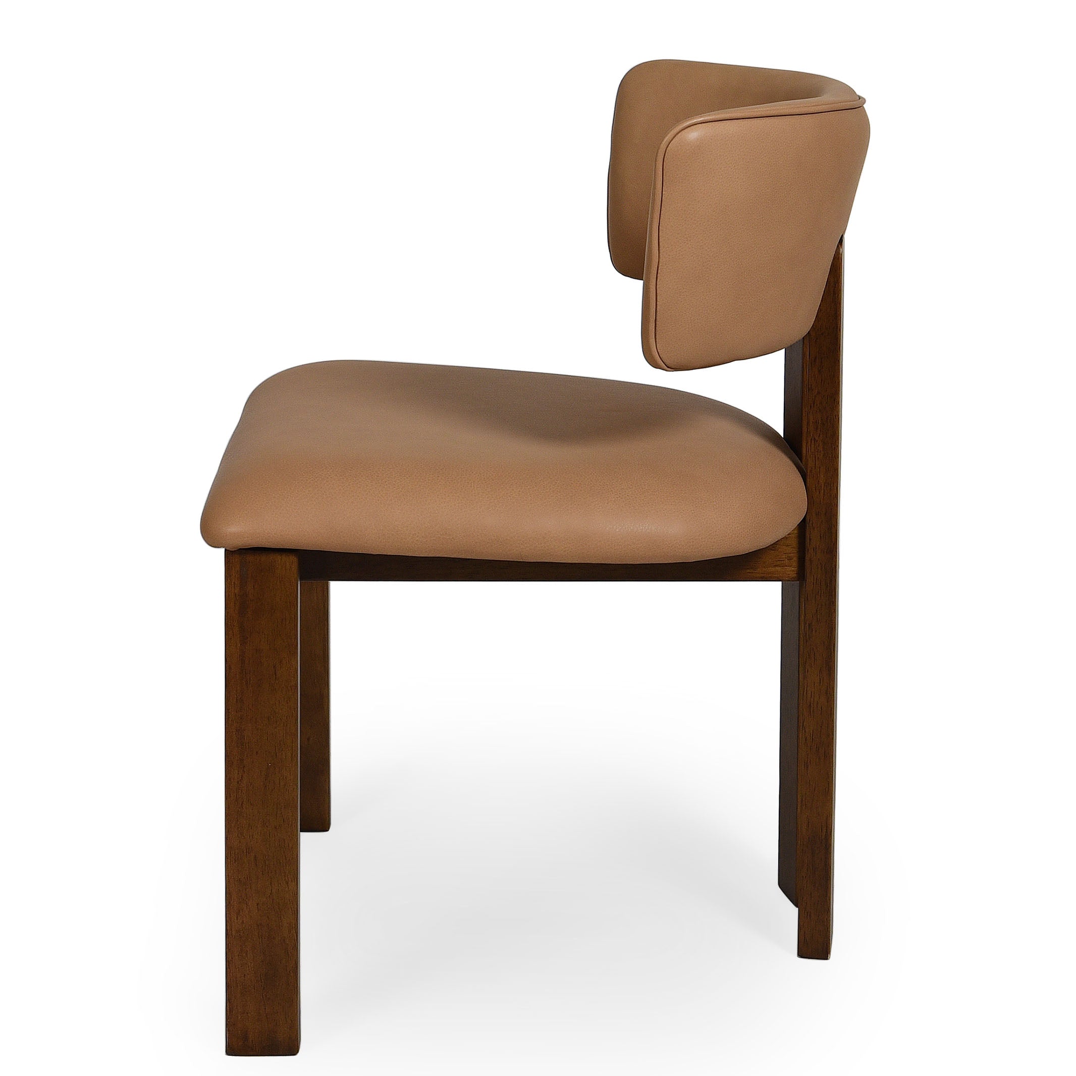 Safavieh Couture Katiya Leather Dining Chair (Set of 2), SFV2402