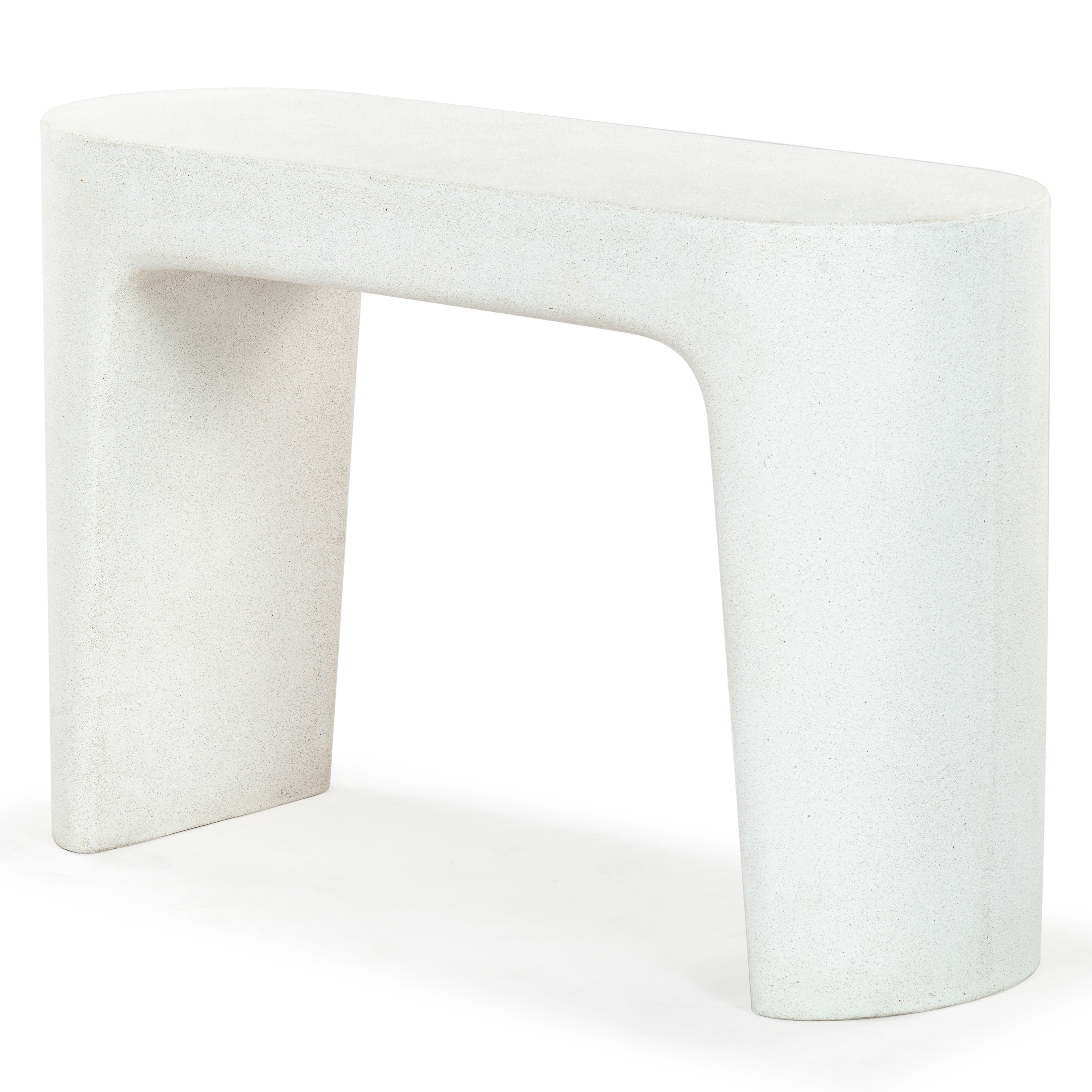 Safavieh Couture Tolbert Concrete Console Table, SFV2612