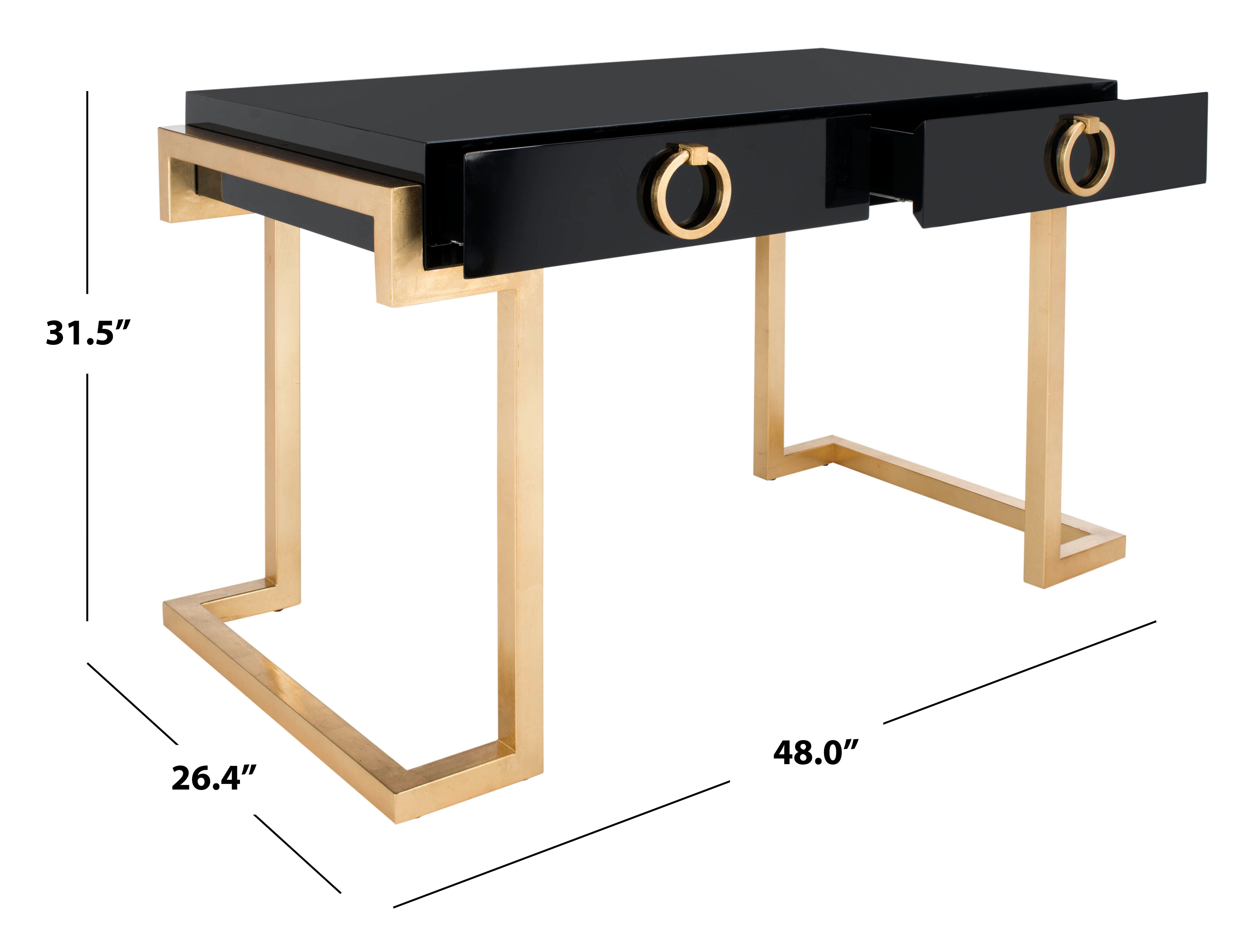 Safavieh Couture Maia 2-Drawer Desk, SFV3504