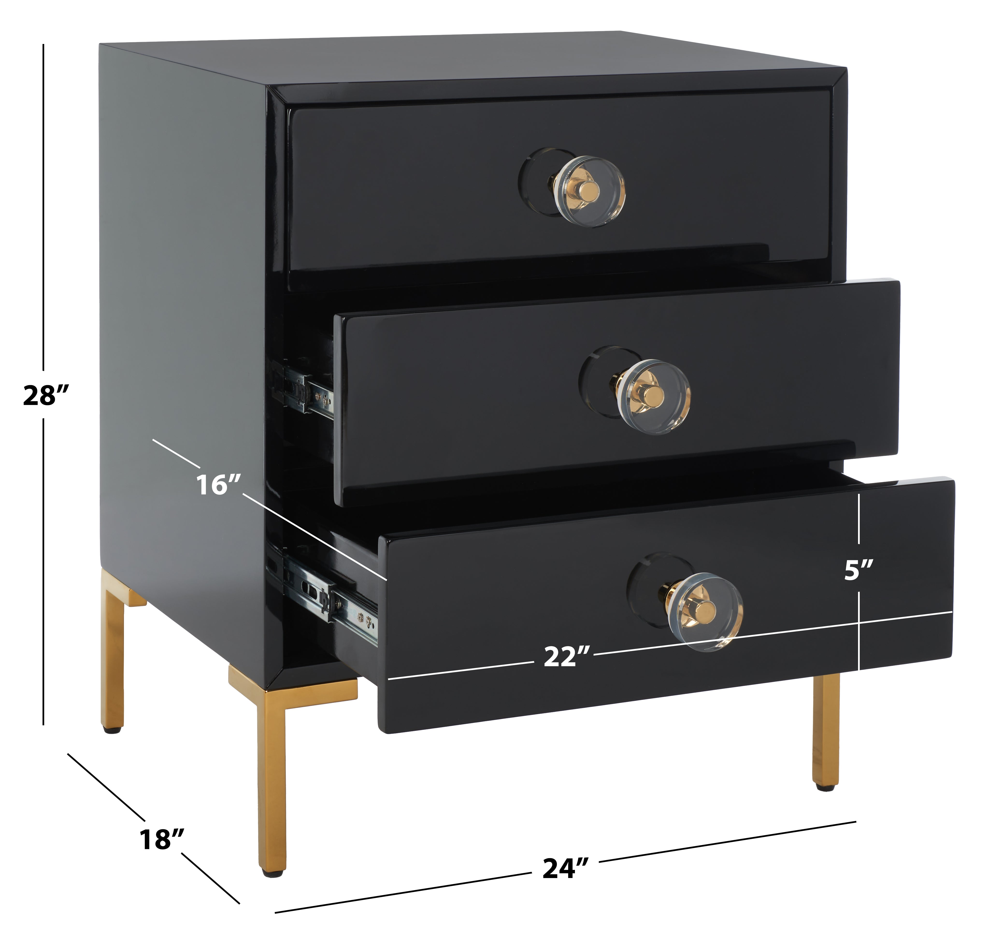 Black / Brass