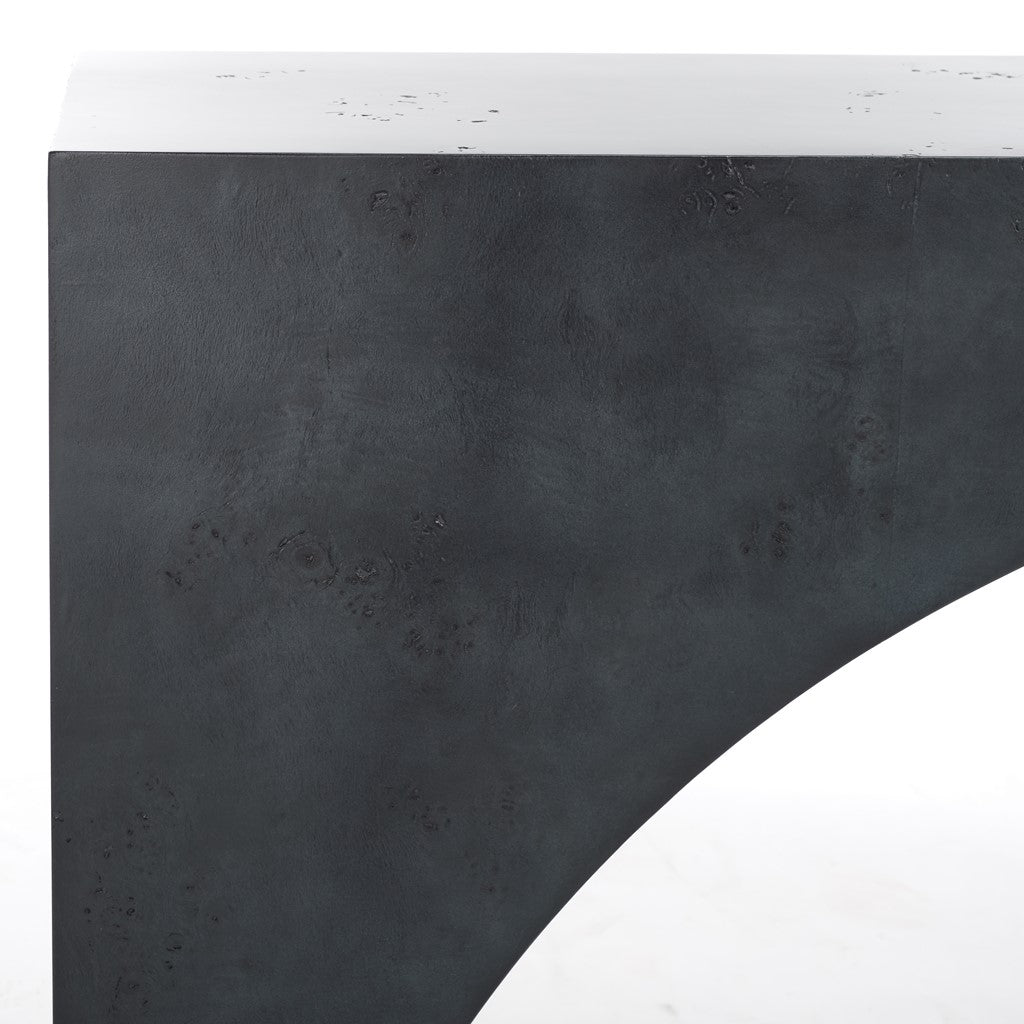 Safavieh Couture Katelynn Burled Mappa Console Table, SFV3590 - Grey