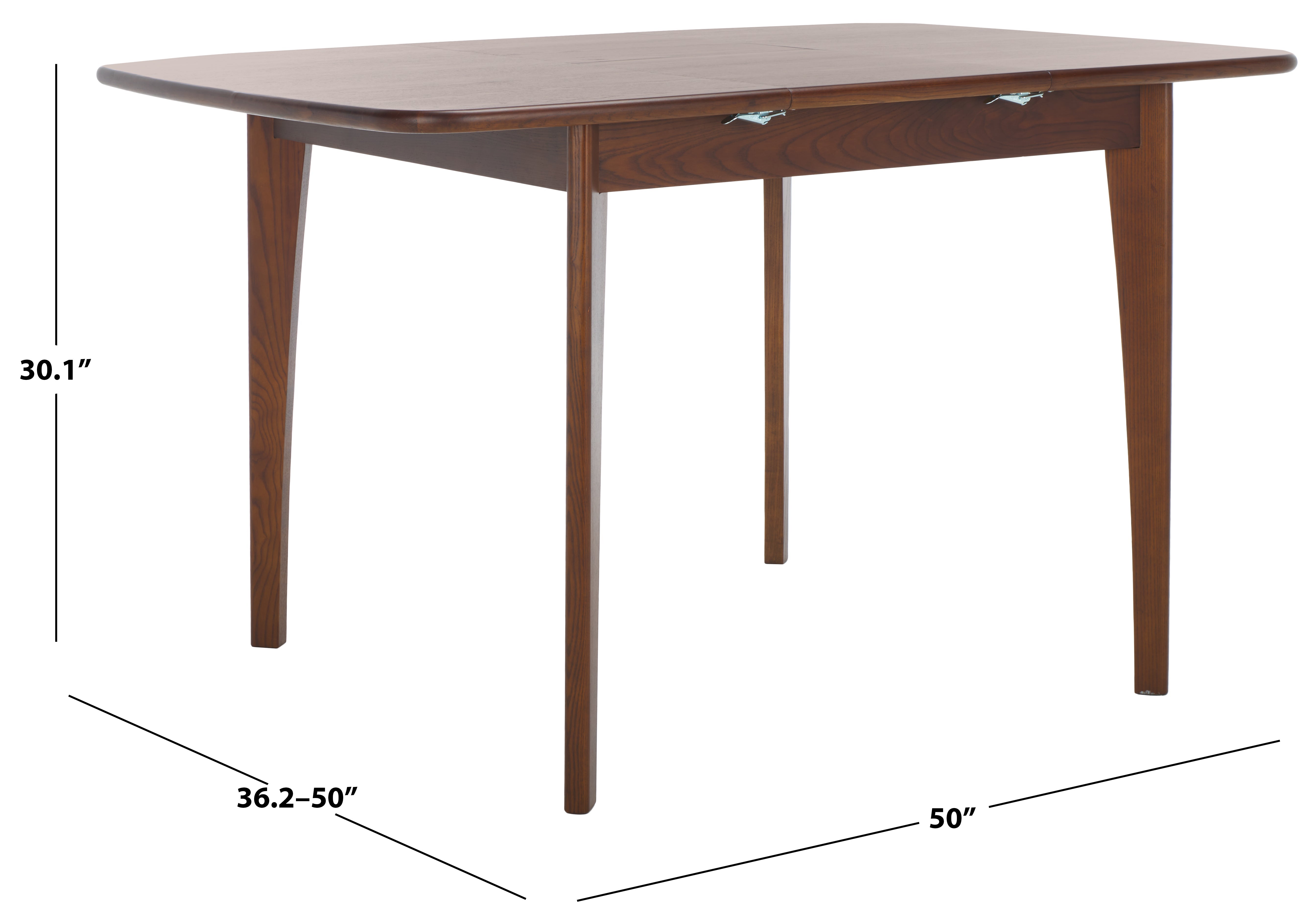 Safavieh Couture Barbossa Extendable Dining Table, SFV4206 - Walnut