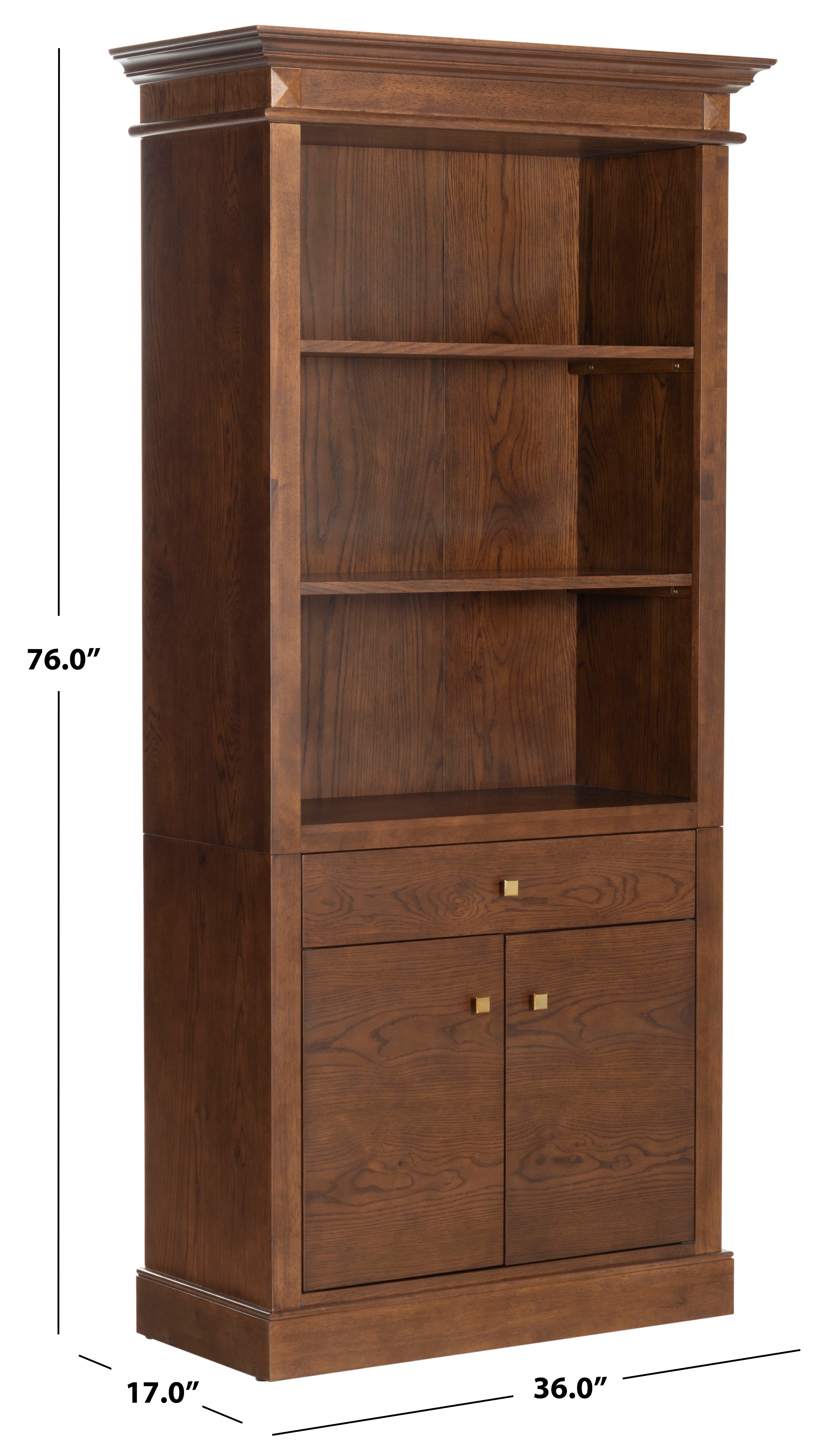 WALNUT / BRASS