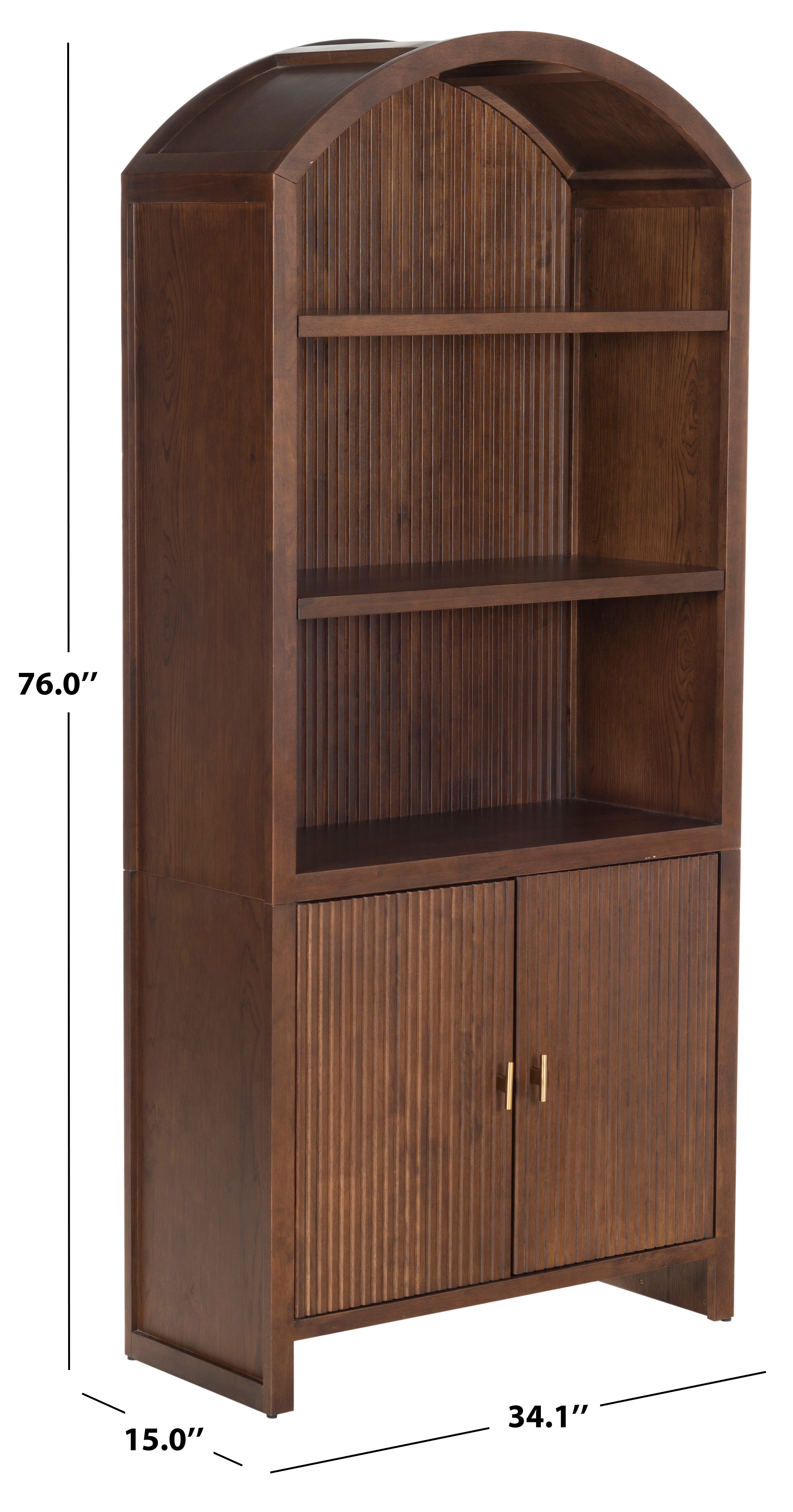 WALNUT / BRASS
