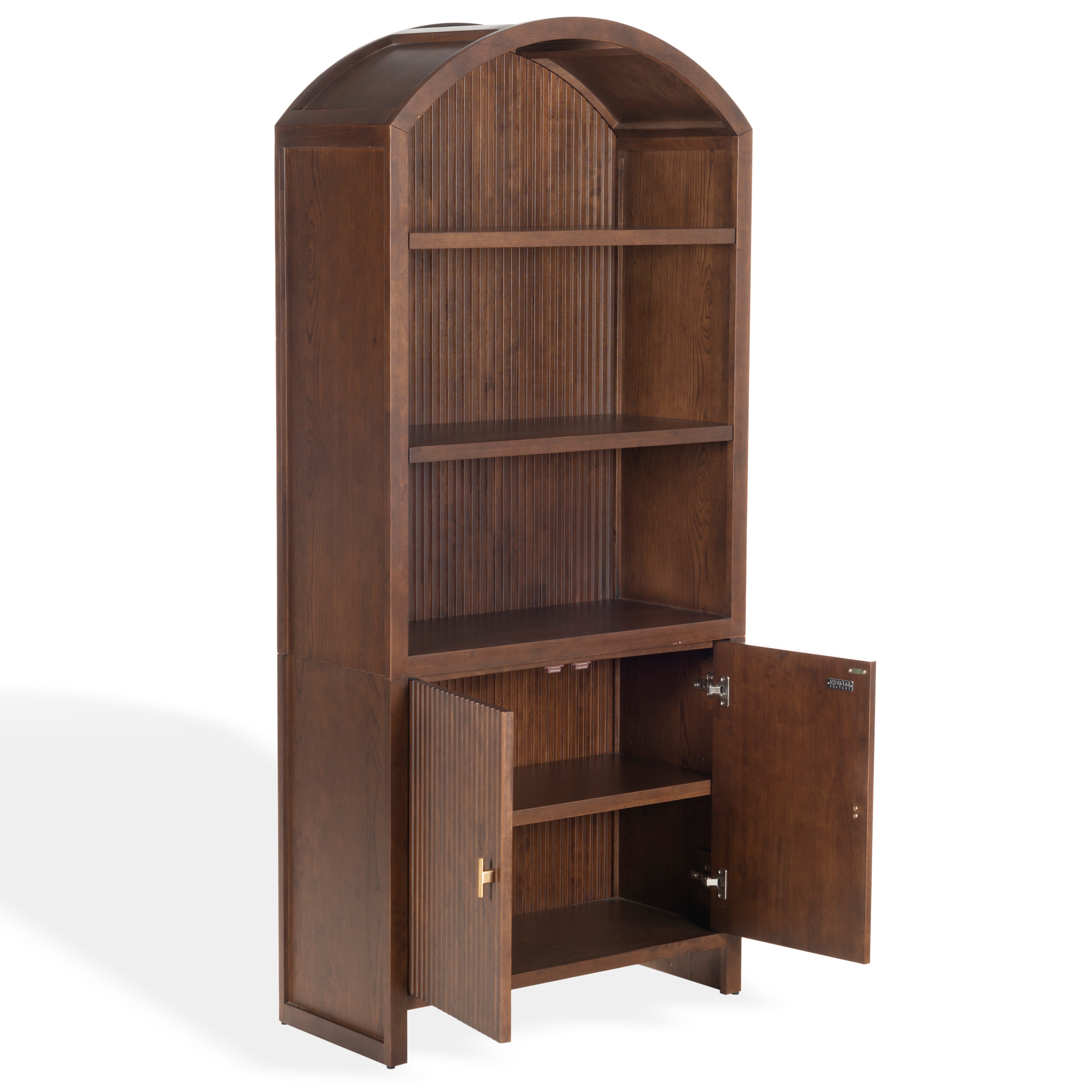 WALNUT / BRASS