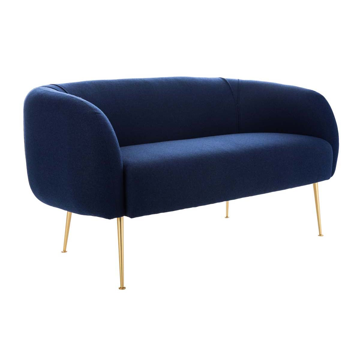 Safavieh Couture Alena Loveseat - Navy